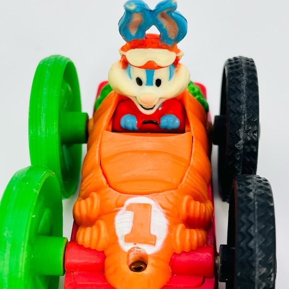 Tiny Toons McDonald’s Toy Car Lot Of 4 1990 1992 Vintage - Picture 6 of 10